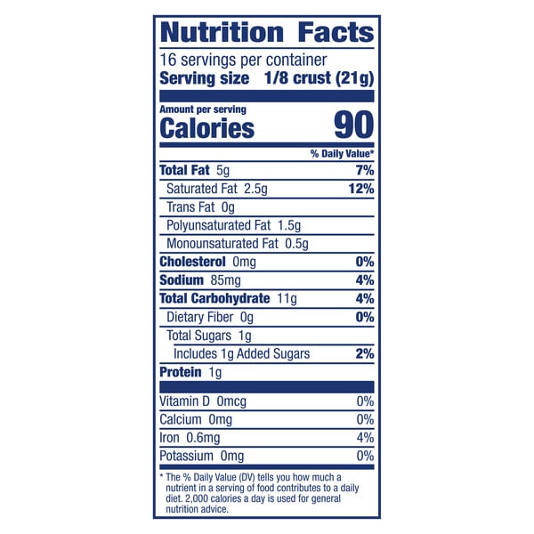 Pillsbury Pet-Ritz Pie Crusts All Vegetable Deep Dish 2 Count | Hy-Vee ...