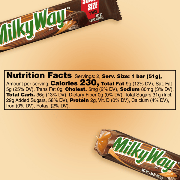 Milky Way Milky Way Candy Milk Chocolate Candy Bar | Hy-Vee