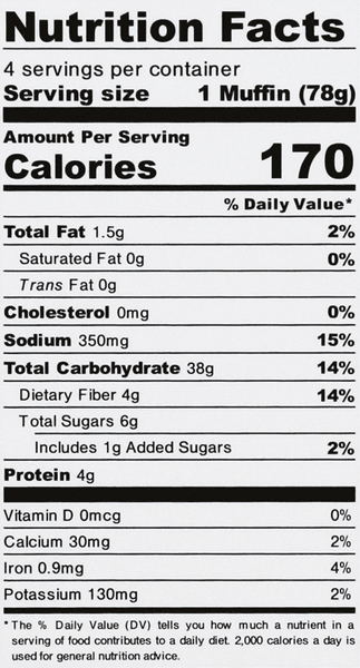 Katz Gluten Free English Muffin Vegan Variety Pack - 2 X Plain, 2...