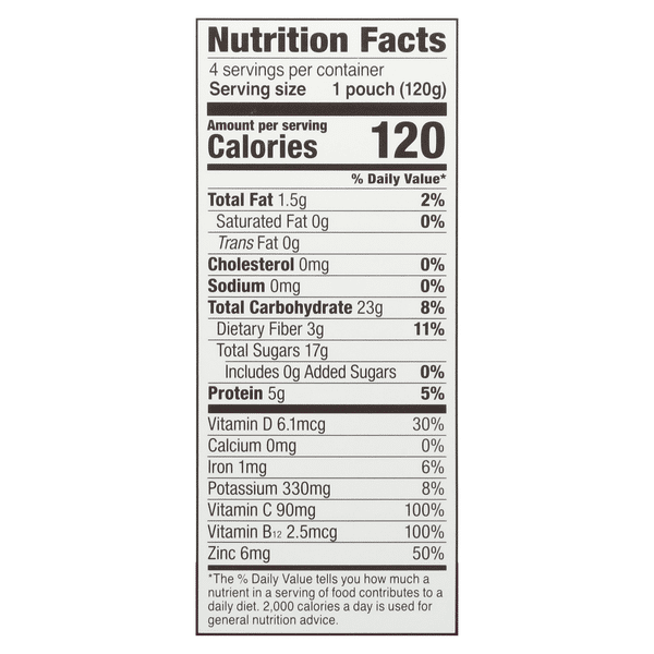 Noka Organic Super Berry Immune Support Smoothie, 4-4.22 oz