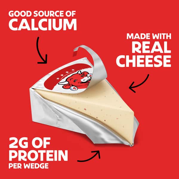 Fromage.kページ ※他の方のご購入はお控えください The Laughing Cow Creamy Spicy Pepper Jack Spreadable Cheese Wedges