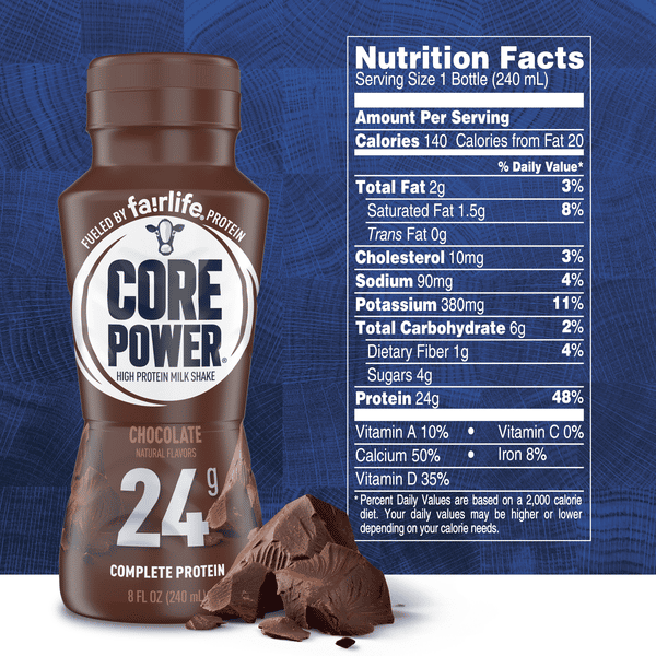 Core Power Chocolate High Protein Milk Shake 4 Pack | Hy-Vee