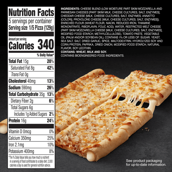 Red Baron Frozen Pizza, Stuffed Crust, Four Cheese | Hy-Vee