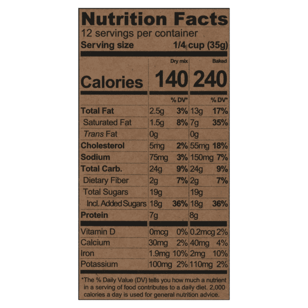 Kodiak Cakes Brownie Mix, Protein-Packed, Chocolate Fudge