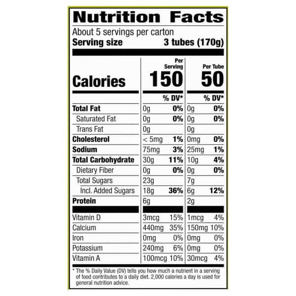 Yoplait Go-Gurt Teenage Mutant Ninja Turtles Berry Bounty & Cherry