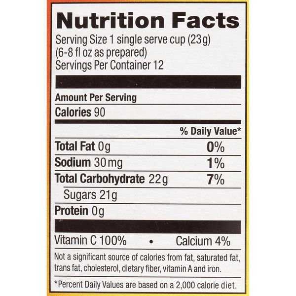 Alpine Original Spiced Apple Cider Instant Drink Mix 12-0.81 oz. Single ...