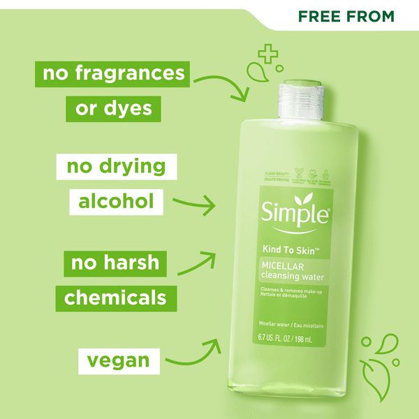 micellar cleansing water 新品未使用4本 Simple Cleansing Water Micellar (13.5 fl oz) Delivery or Pickup