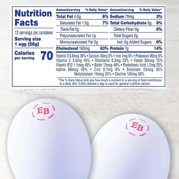 Eggland's Best Classic Extra Large White Eggs | Hy-Vee Aisles