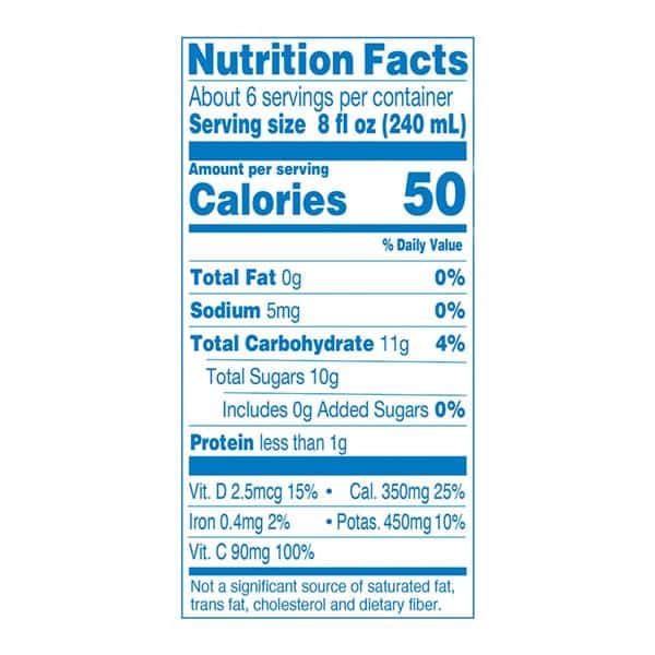 Tropicana Light Orange Juice, No Pulp With Calcium Vitamin D