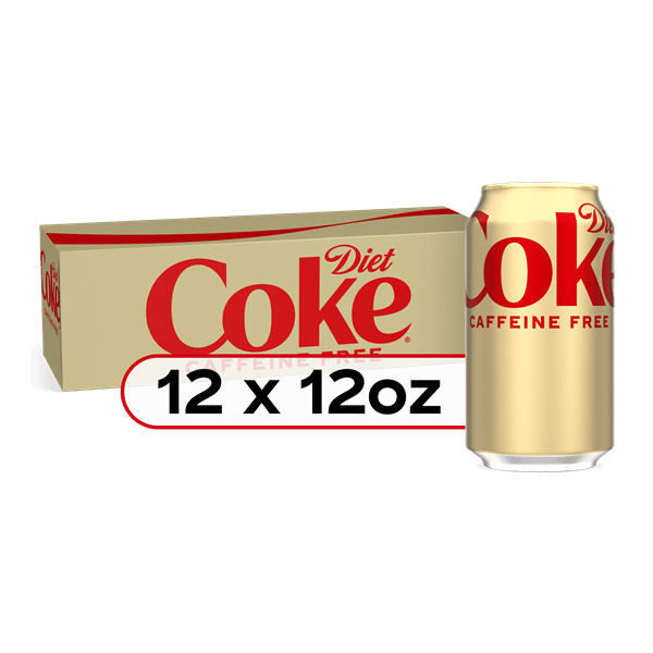 thumbnail image 2 of Diet Coke Caffeine Free Soda, 12 Fl Oz, 12 Pack (Package... 2 of 14