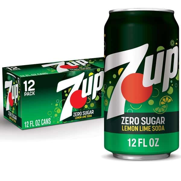7UP Zero Sugar Lemon Lime Soda, 12 Pack | Hy-Vee Aisles Online