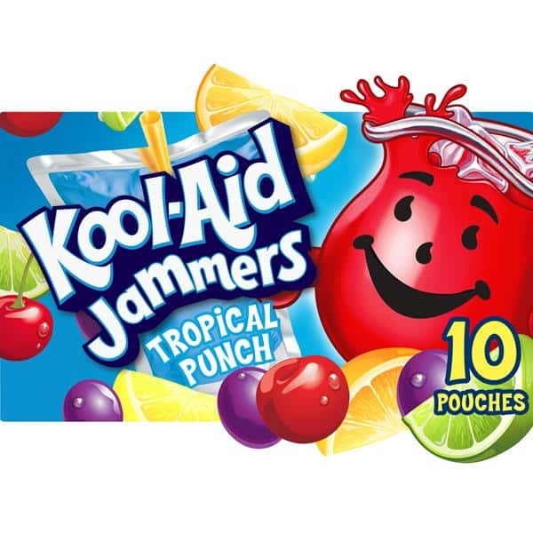 Kool-Aid Jammers Tropical Punch Artificially Flavored Soft Drink