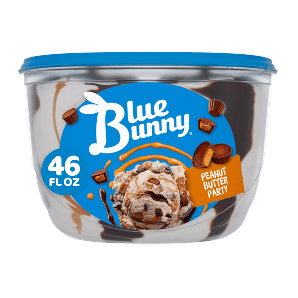 Blue Bunny Peanut Butter Party Frozen Dessert | Hy-Vee Aisles
