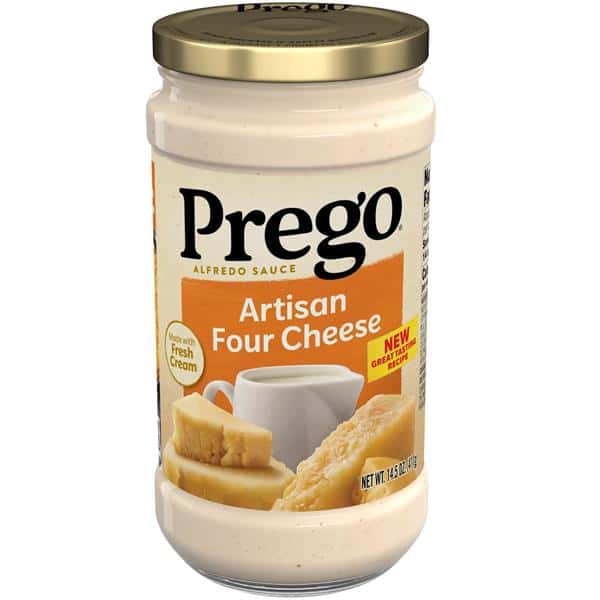 Prego Artisan Four Cheese Alfredo Pasta Sauce | Hy-Vee Aisles