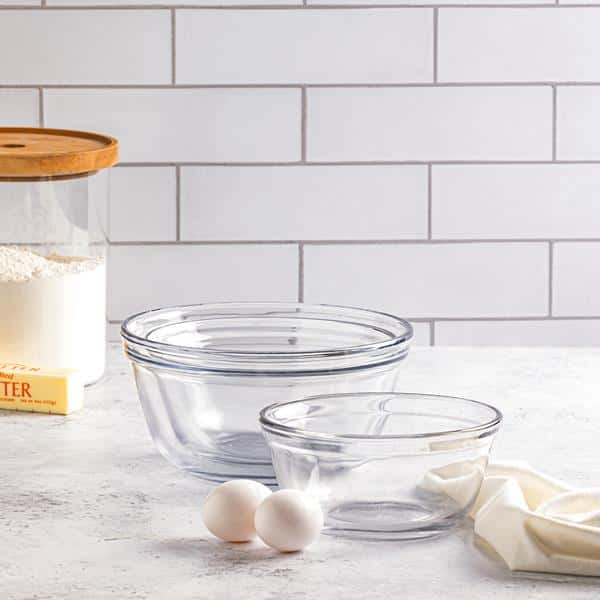 Anchor Hocking 3 Pc. Glass Mixing Bowl Set | Hy-Vee Aisles Online
