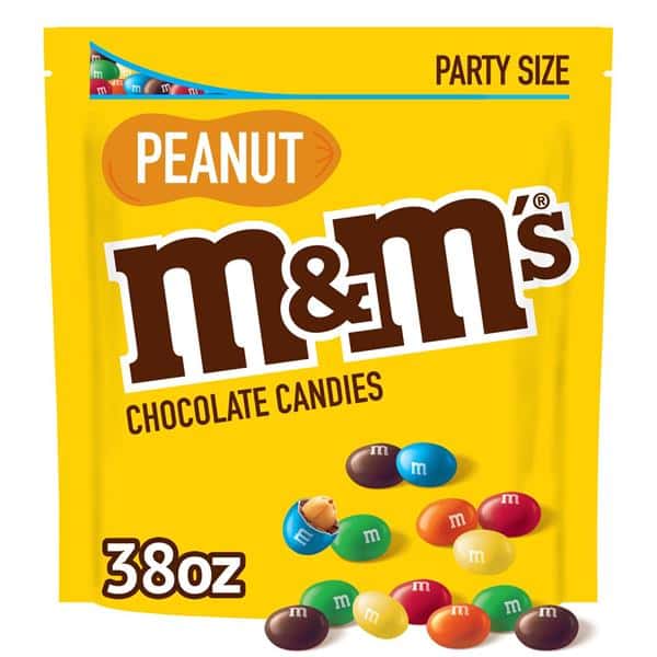 WHIZLIMITED x m&m 7STARS 美品 超希少XL M&M'S Peanut Milk Chocolate Candy, Party Size, 38 oz Bag | Hy-Vee
