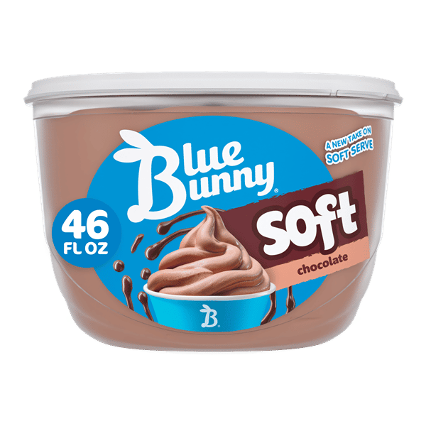 スイートハニーブルーキラッ Blue Bunny Soft Chocolate Frozen Dairy Dessert | Hy-Vee Aisles