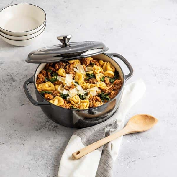 Lodge Enameled Cast Iron Dutch Oven in Midnight Hy-Vee