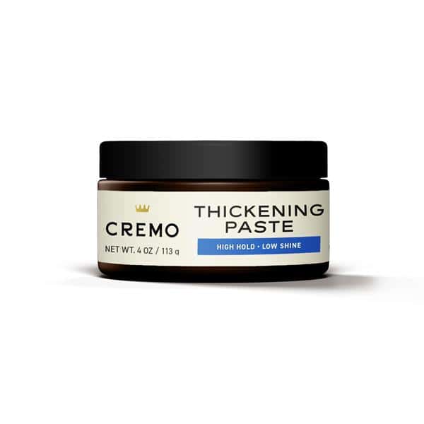 Cremo Hairstyling Thickening Paste for Men, High Hold with Low