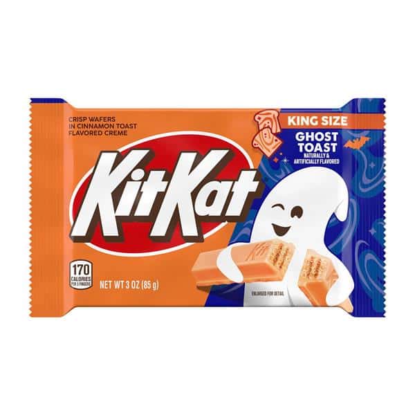 KIT KAT Cinnamon Toasted Flavored Creme Wafer King Size, Halloween