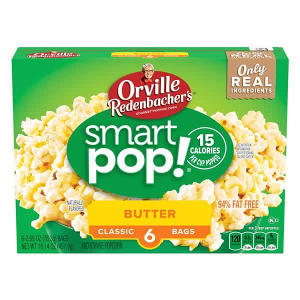 popcorn ファイル Orville Redenbacher's SmartPop! Butter Microwave Popcorn | Hy-Vee