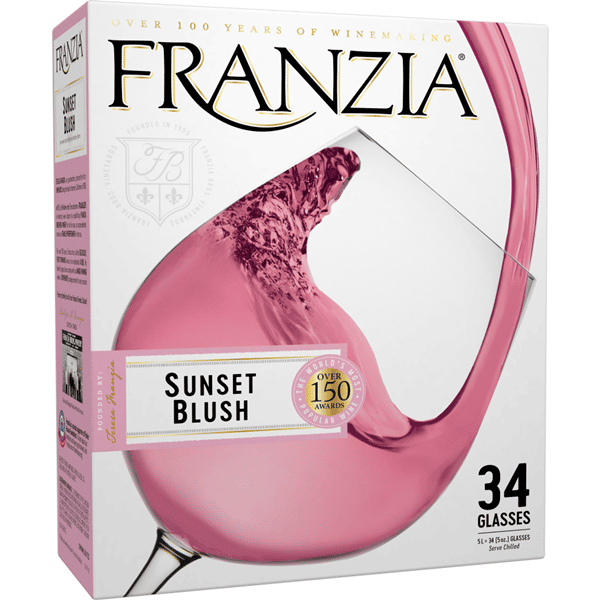 Franzia Sunset Blush House Favorites Blend Rose Wine Box | Hy-Vee