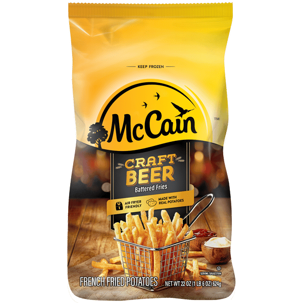 McCain Craft Beer Battered Fries (Frozen Potatoes) | Hy-Vee Aisles