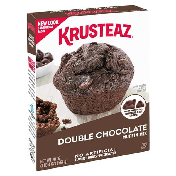 Krusteaz Double Chocolate Supreme Muffin Mix | Hy-Vee Aisles