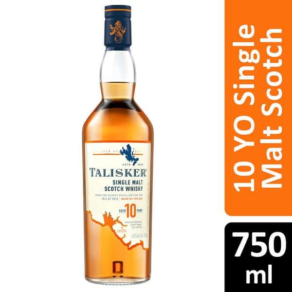 Talisker 10 Year Old Single Malt Scotch Whisky | Hy-Vee Aisles