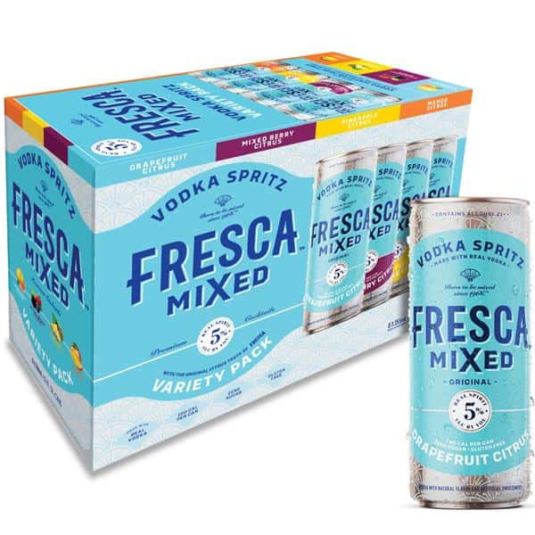 Fresca Mixed Vodka Spritz Variety Pack Gluten-Free Canned Cocktail