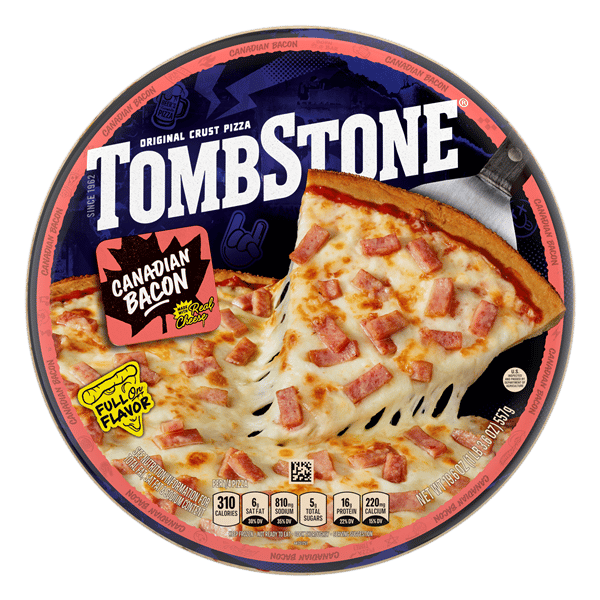 Tombstone Original Crust, Canadian Bacon Pizza | Hy-Vee Aisles
