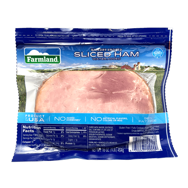 Farmland Hickory Smoked Sliced Ham | Hy-Vee Aisles Online Grocery
