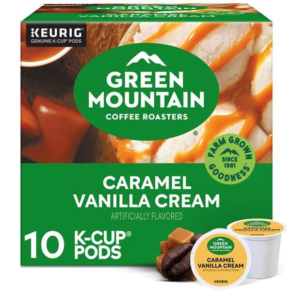 Green Mountain Coffee Roasters Caramel Vanilla Cream Keurig Single
