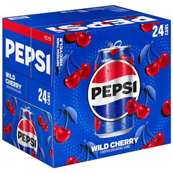 Wild Cherry Pepsi 24 Pack | Hy-Vee Aisles Online Grocery Shopping