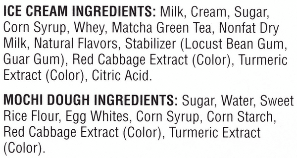 My/Mo Mochi Ice Cream Green Tea 6 - 1.5 Oz Pieces | Hy-Vee Aisles