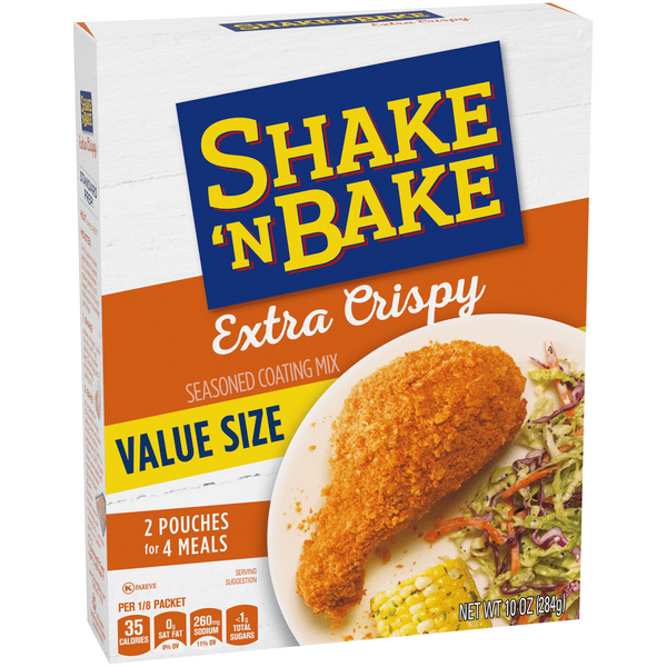 Shake 'N Bake Seasoned Coating Mix Extra Crispy 2Ct | Hy-Vee