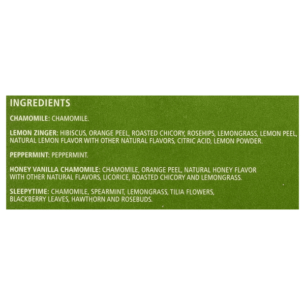 Celestial Seasonings Caffeine Free Herbal Tea Sampler Tea Bags