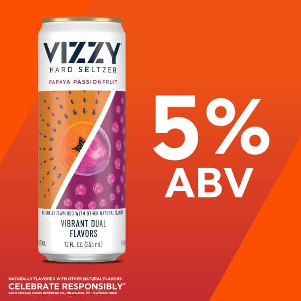 Vizzy Hard Seltzer Vibrantly Tropical Variety Pack, 12Pk | Hy-Vee