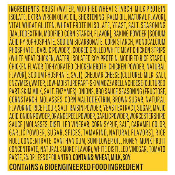 Life Cuisine Crb Wise Chicken Flatbread Melt With BBQ Sauce | Hy