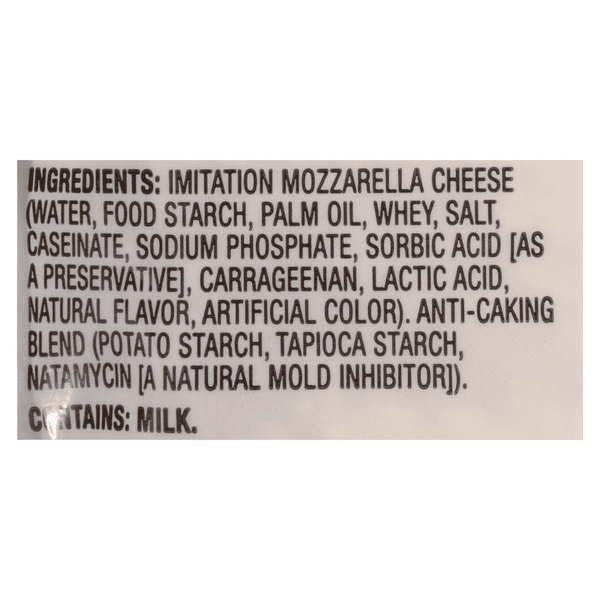 That's Smart! Shredded Imitation Mozzarella Cheese 8 oz | Hy-Vee