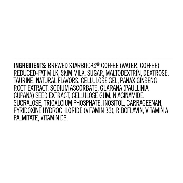 Starbucks Doubleshot White Chocolate Energy Coffee Drink | Hy-Vee