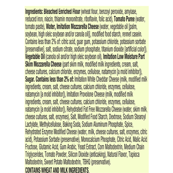 Totino's Pizza Stuffers, Triple Cheese Flavored, Frozen Snacks, 4