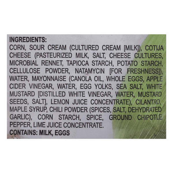 Tattooed Chef Mexican Style Street Corn with Cotija Cheese 12 oz