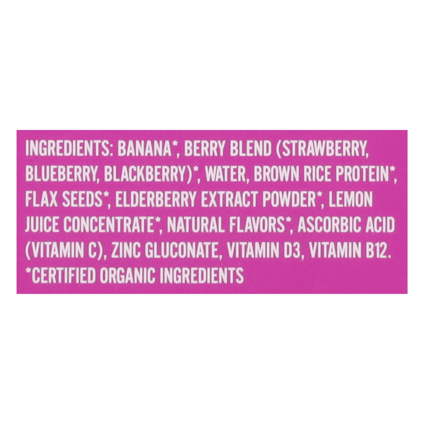 Noka Organic Super Berry Immune Support Smoothie, 4-4.22 oz