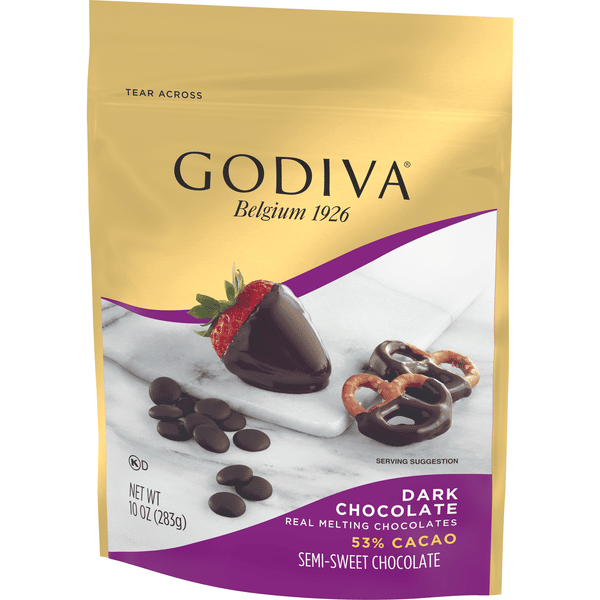Godiva 53% Cacao Dark Melting Chocolate | Hy-Vee Aisles Online
