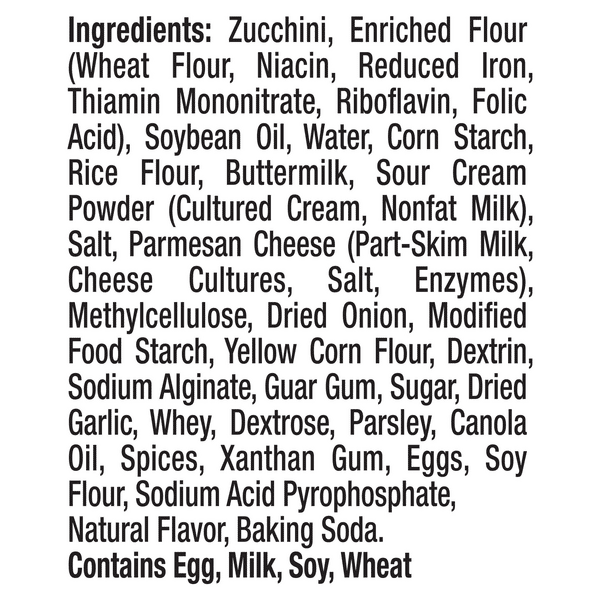 Green Giant Zucchini Tots, Sour Cream & Onion | Hy-Vee Aisles
