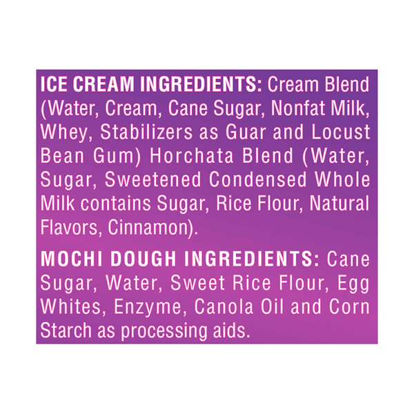 My Mochi Ice Cream, Horchata 6-1.5 oz | Hy-Vee Aisles Online