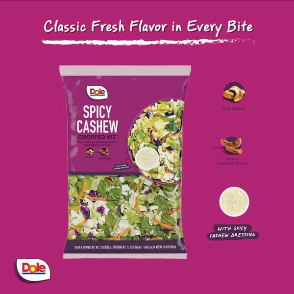 Dole Spicy Cashew Chopped Kit | Hy-Vee Aisles Online Grocery Shopping