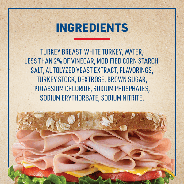 Land O'Frost Oven Roasted Lean Turkey Breast & White Turkey Mega