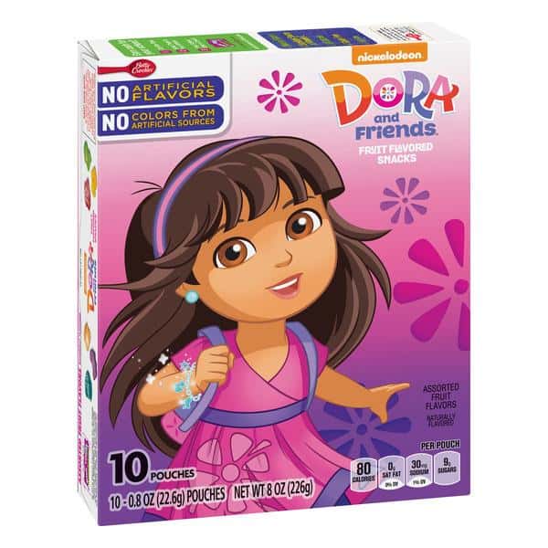 Betty Crocker Dora and Friends Fruit Flavored Snacks 10-.8oz